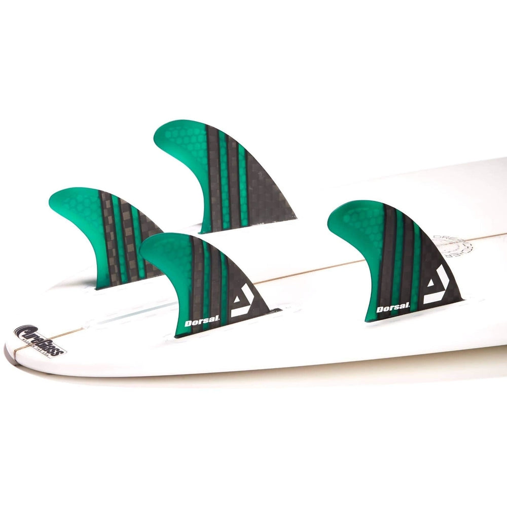DORSAL Surfboard Fins Quad 4 Set Future Compatible