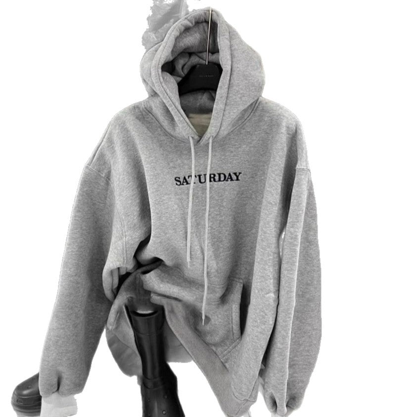 Laid-back Casual Pullover Long-sleeve Top For Fallwinter